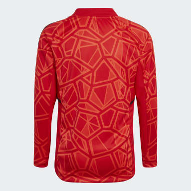 Kinder Fußball Condivo 22 Long Sleeve Torwarttrikot Rot