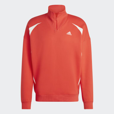 Colorblock Quarter Zip Sweatshirt