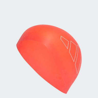 Plavání červená Plavecká čepice adidas Logo