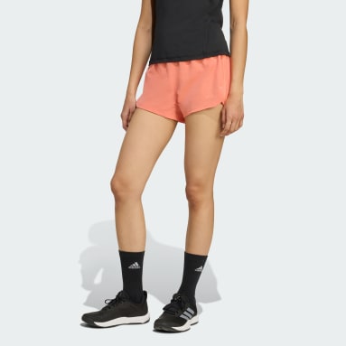 Shorts Treino Malha Cintura Alta Pacer Três Listras