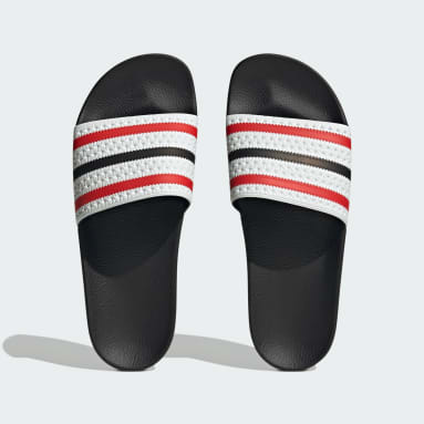 Männer Originals adilette Weiß
