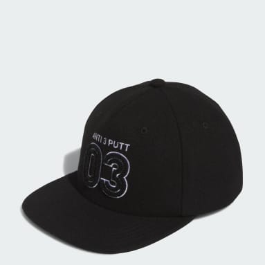 Chapéu Anti 3 Putt Preto Homem Golfe