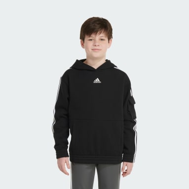 CARGO 3S HOOD PULOVR noir Adolescents 8-16 Years Entraînement