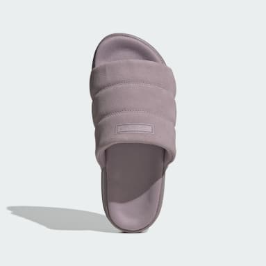 Women Grey Slippers & Flip Flops