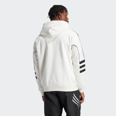 Shop Men s White adidas Originals Hoodies Sweatshirts adidas US