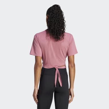 Camiseta Yoga Studio Rosa Mujer Yoga