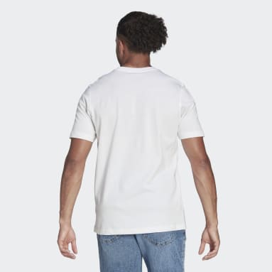 Camiseta Adicolor Classics Trefoil Blanco Hombre Originals