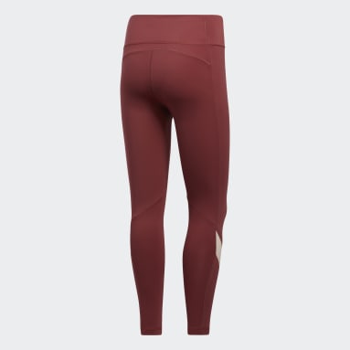 Women Yoga Red Believe This 7/8 Disrupt Tights