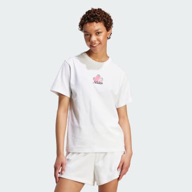 Farmers Market T-shirt med jordgubbstryck