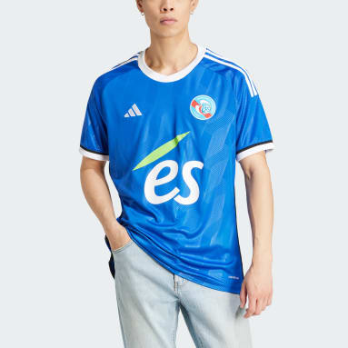 Camiseta primera equipación RC Estrasburgo 23/24 Azul Hombre Fútbol