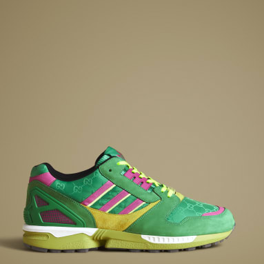 Sneaker hommes adidas x Gucci ZX8000 vert Hommes Originals