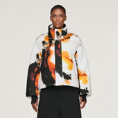 Y-3 AOP Puffer Jacke