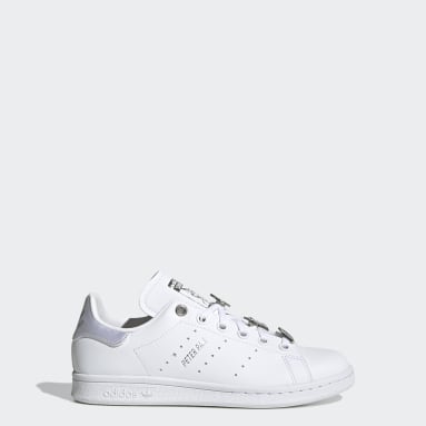 Kids Originals White Peter Pan and Tinker Bell Stan Smith