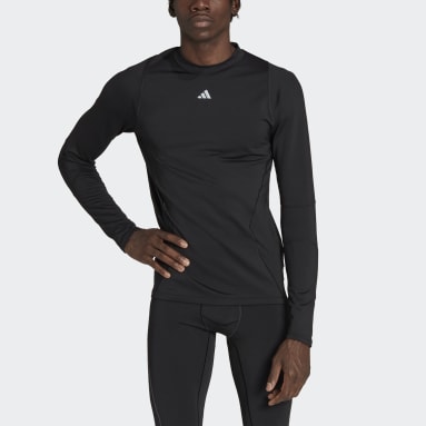 T-shirt manches longues Techfit COLD.RDY Training Noir Hommes Fitness Et Training