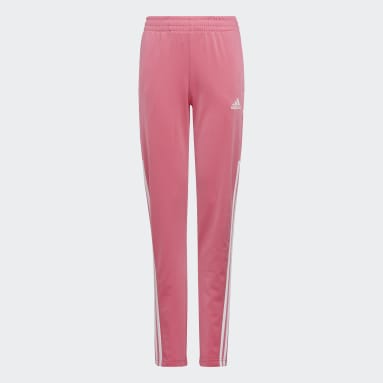 Girls Sportswear Pink AEROREADY 3-Stripes Polyester Track Suit