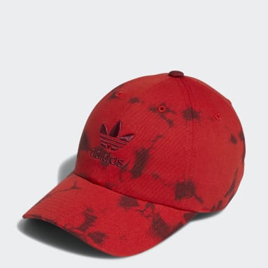 Men's Originals Red Relaxed Color Wash 2.0 Hat