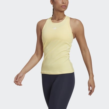 Regata Treino Costas Nadador Techfit Amarelo Mulher Training