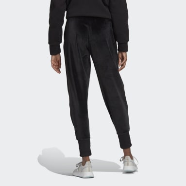 Pantalon sportswear en velours Holidayz Cozy noir Femmes Sportswear