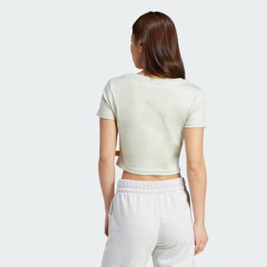 Cat Patch Cropped Graphic Tee