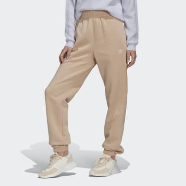 Women's beige pants Reack Pant Adidas Taglia 38 Color Beige