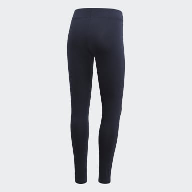 Women Sportswear Blue Essentials Linear Leggings