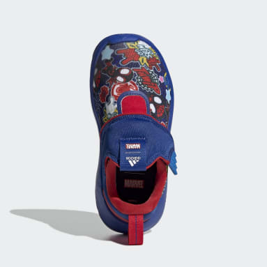 Kinder Sportswear adidas x Marvel Suru365 Superhero Adventures Slip-On Schuh Blau