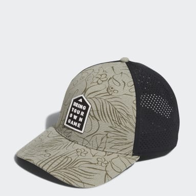 Men Golf Green Go-To Allover Print Cap
