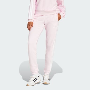 Essentials 3-Stripes French Terry Cuffed Joggers