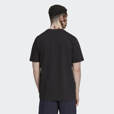 Men Lifestyle Black adidas Adventure Mountain Front Tee