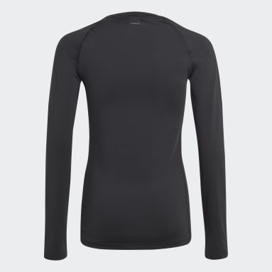 Koszulka AEROREADY Techfit Long Sleeve Kids Czerń