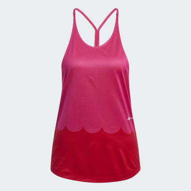 Playera Sin Mangas Marimekko Rosa Mujer Training