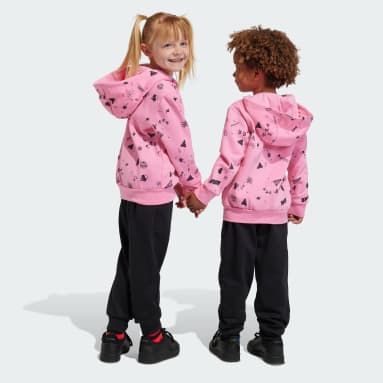 Chándal con capucha Brand Love (Niños) Rosa Niño Sportswear