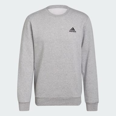 Sweat-shirt Essentials Fleece gris Hommes Sportswear