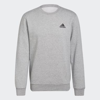 남성 sportswear Grey 에센셜 플리스 스웨트셔츠
