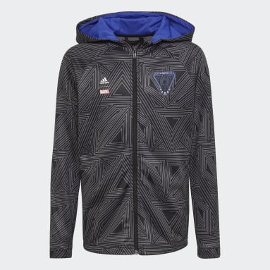 adidas x Marvel Black Panther Fleece Hettegenser Svart