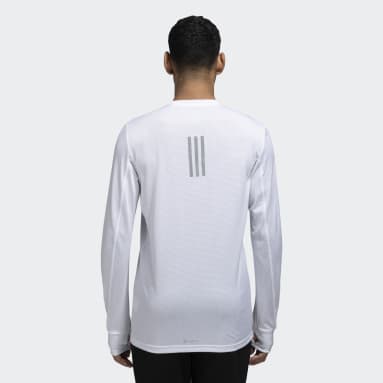 Men Running White OTR LONG SLEEVE