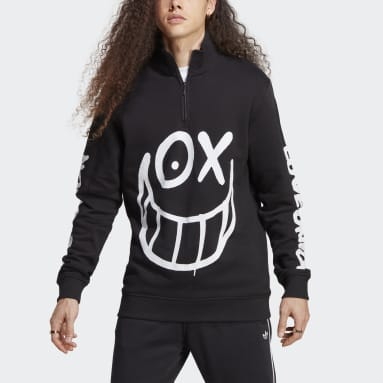Heren Originals zwart adidas Originals x André Saraiva Pullover