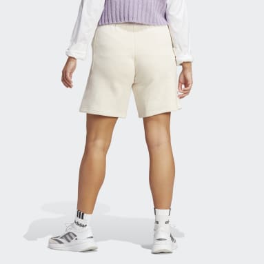 Short ALL SZN Fleece Beige Donna Sportswear