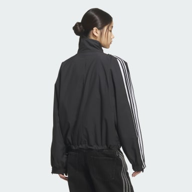 3-스트라이프 ZIP 트랙 탑