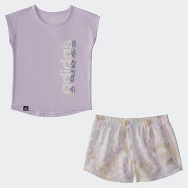 Infant & Toddler Sportswear Multi IGTEE WVN AOP SHORT SET