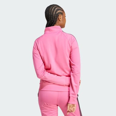 Buy ADIDAS Women Pink & Black Tracksuit - Tracksuits for Women 185399