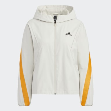 Women Sportswear Beige MET Woven Jacket