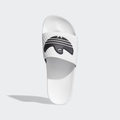 Claquette Shmoofoil blanc Originals