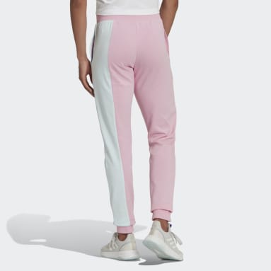 Kvinder Sportswear Pink Essentials Colorblock bukser