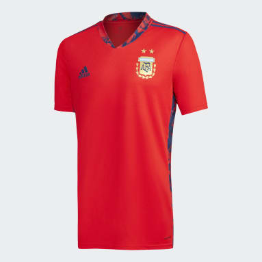 Camiseta de Arquero Titular Argentina 21 Rojo Hombre Fútbol