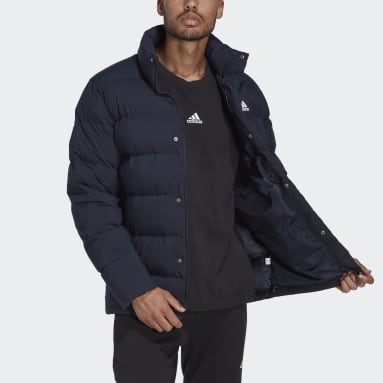 Helionic Mid-Length Dunjakke Blå