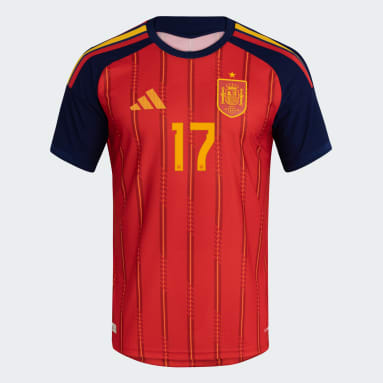 Spain 26 Home Authentic Jersey