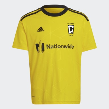 Youth Soccer Yellow Columbus Crew 22/23 Home Jersey
