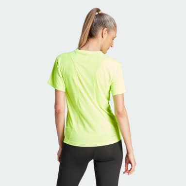 Camiseta Run It Verde Mujer Running