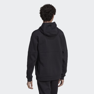 Men Football Black Arsenal Travel Hoodie